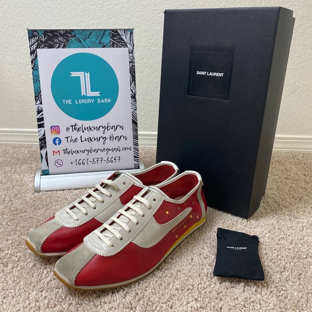 YSL Jay Retro Vintage Sneakers EU 44/US 11